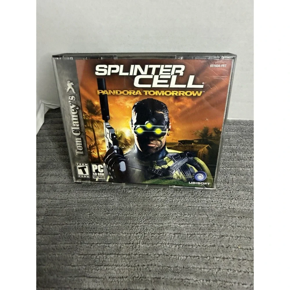 Tom Clancy's Splinter Cell: Pandora Tomorrow (PC-CD Rom) Missing 1 Disc